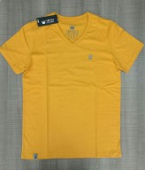 Remeras Lisa Cuello V Para Caballero