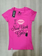 Remeras Cuello Redondo Con Impression Para Damas